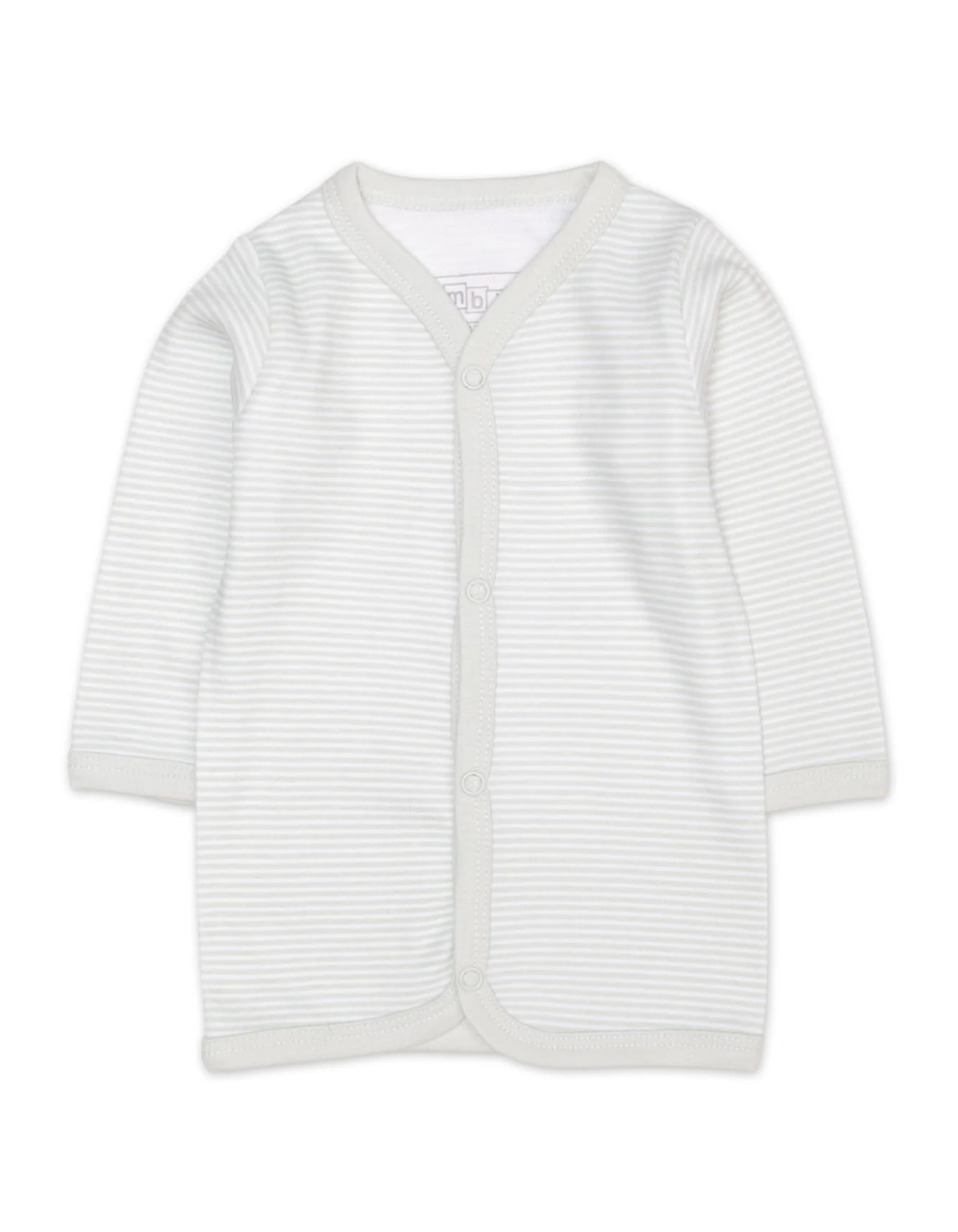 Baby Night Suit Bambies® Striped Grey Fox Theme at Zubaidas Official™ Pakistan - Image 2