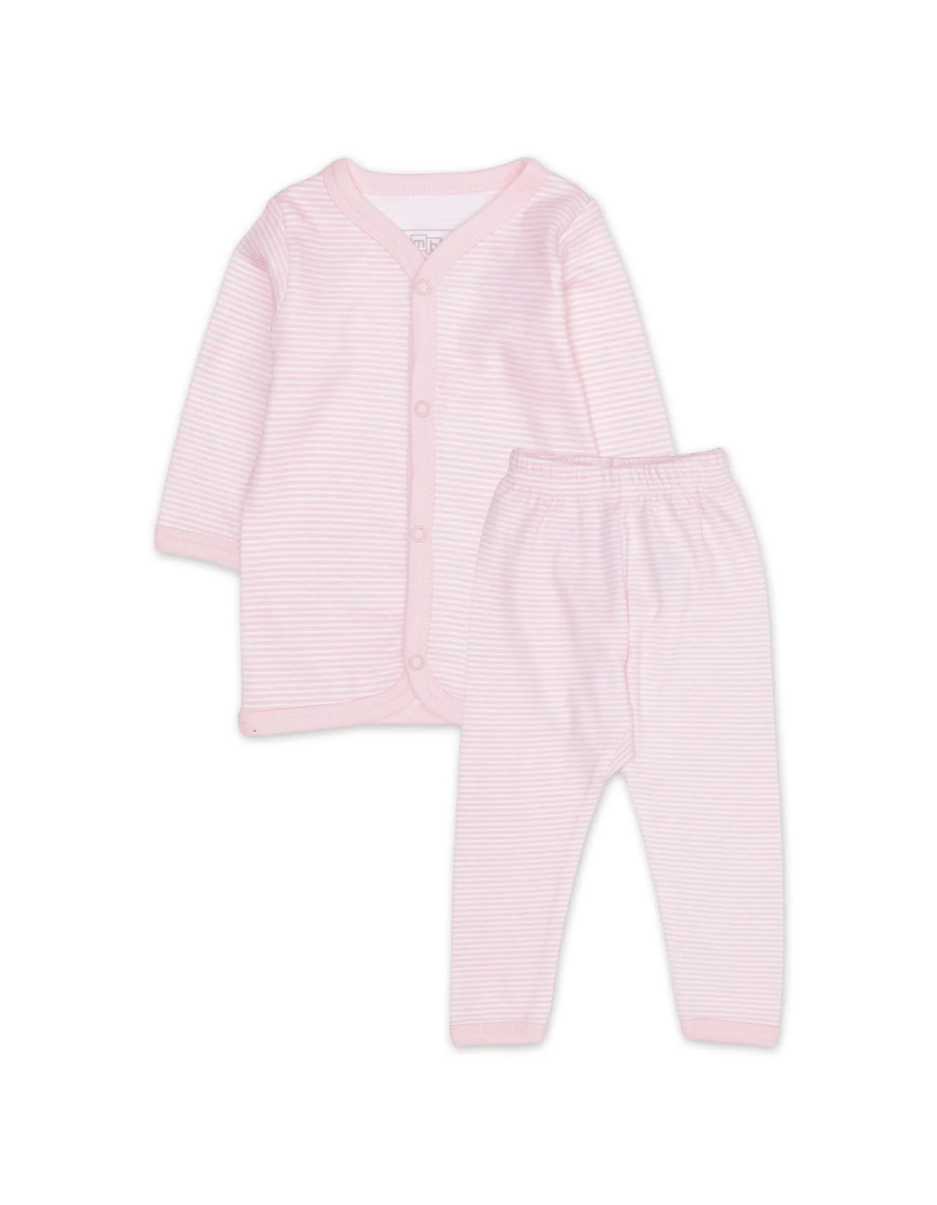 Baby Night Suit Bambies® Striped Pink Floral Theme at Zubaidas Official™ Pakistan