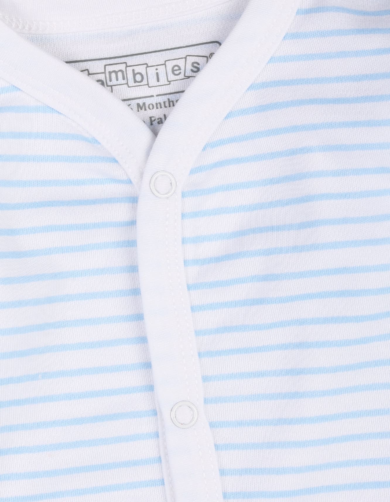 Baby Night Suits Bambies Striped Blue at Zubaidas - Image 4