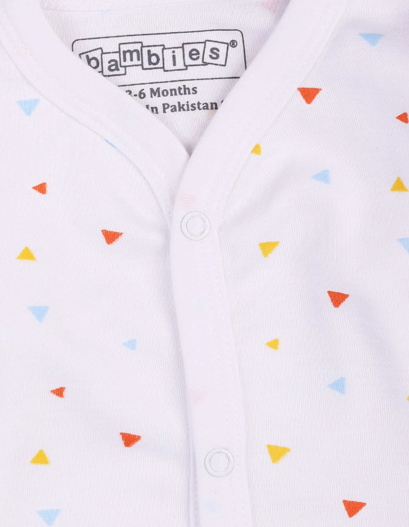 Baby Night Suits Bambies Triangles at Zubaidas - Image 4