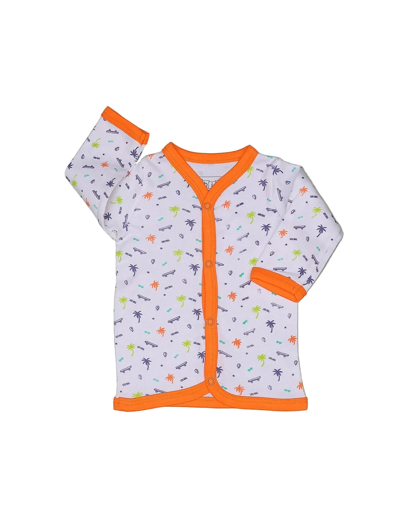 Baby Night Suits Bambies Tropical Play White at Zubaidas - Image 2