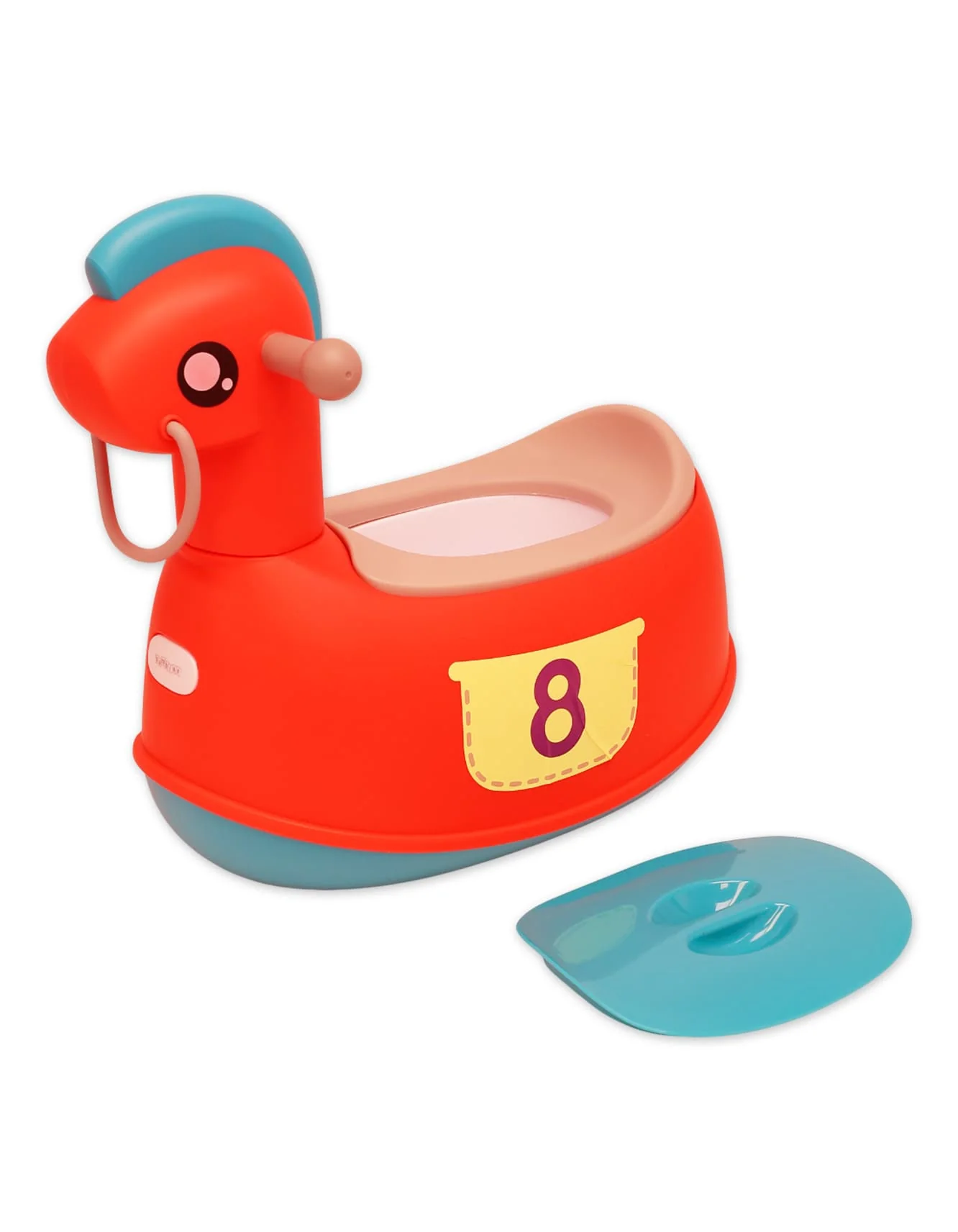 Baby Potty Chairs Bambies BB-BC-011 Horse Red at Zubaidas - Image 4