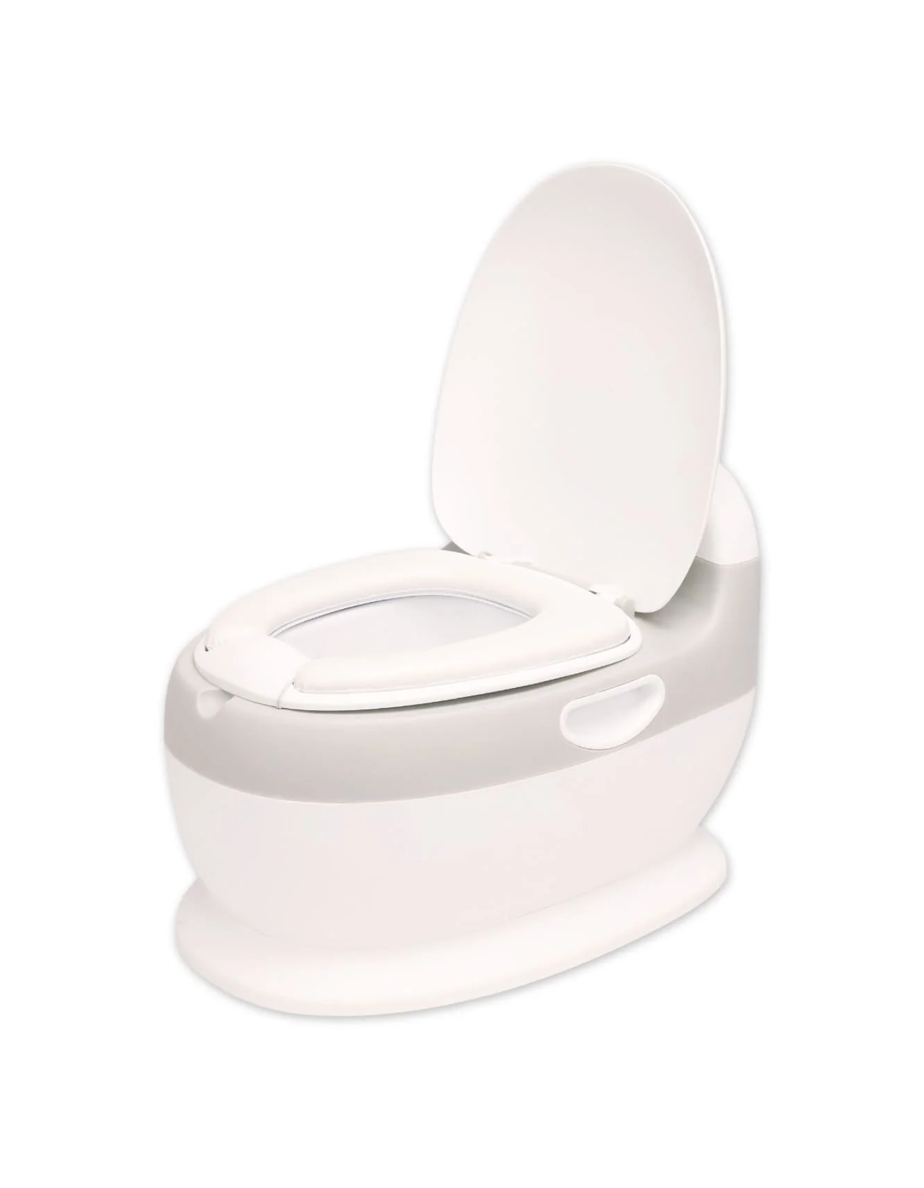 Baby Potty Chairs with Music Bambies BB-BC-010 Grey at Zubaidas - Image 4