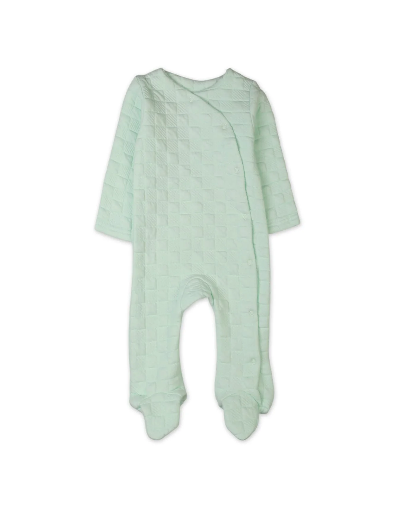 Baby Rompers Bambies Quilted Mint Green at Zubaidas