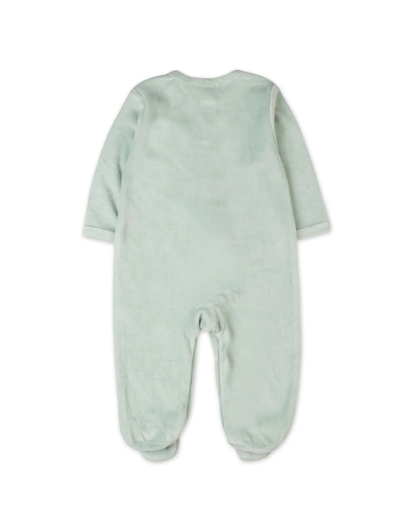 Baby Winter Apparel Bambies Car Print Footie Mint Green at Zubaidas - Image 3
