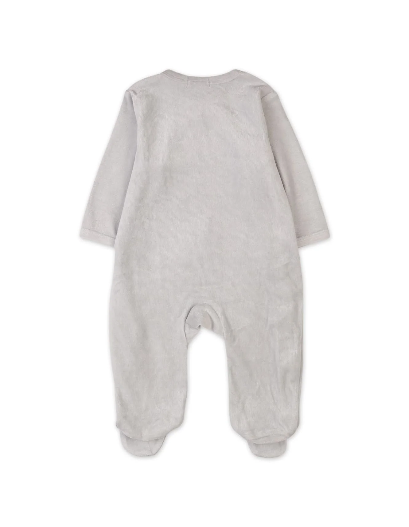 Baby Winter Clothes Bambies Starfish Embroidery Grey at Zubaidas - Image 3