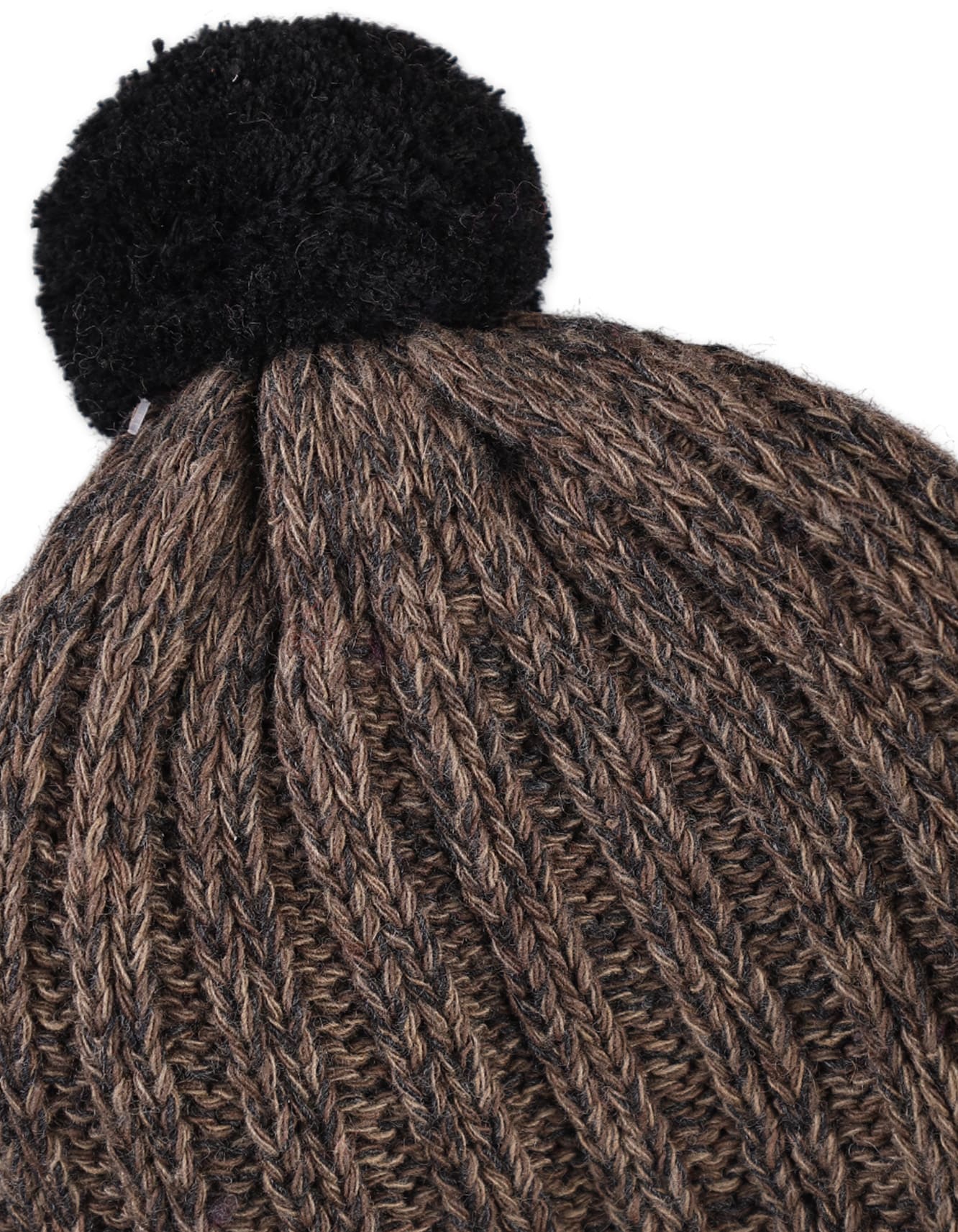 Baby Woolen Pom-Pom Cap Bambies Brown at Zubaidas - Image 2