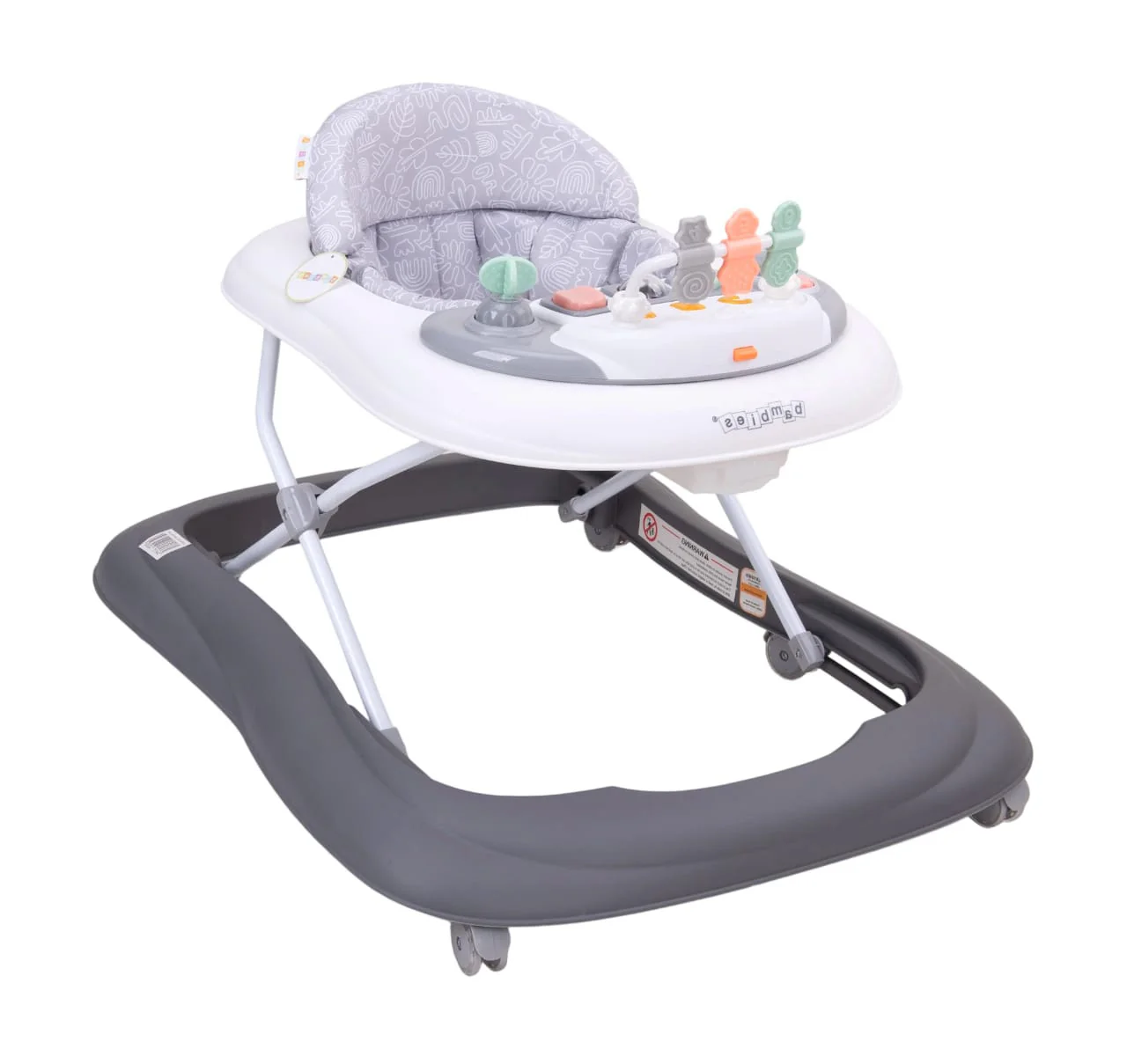 Zubaida's Bambies® 2-in-1 Baby Walker with Detachable Activity Tray