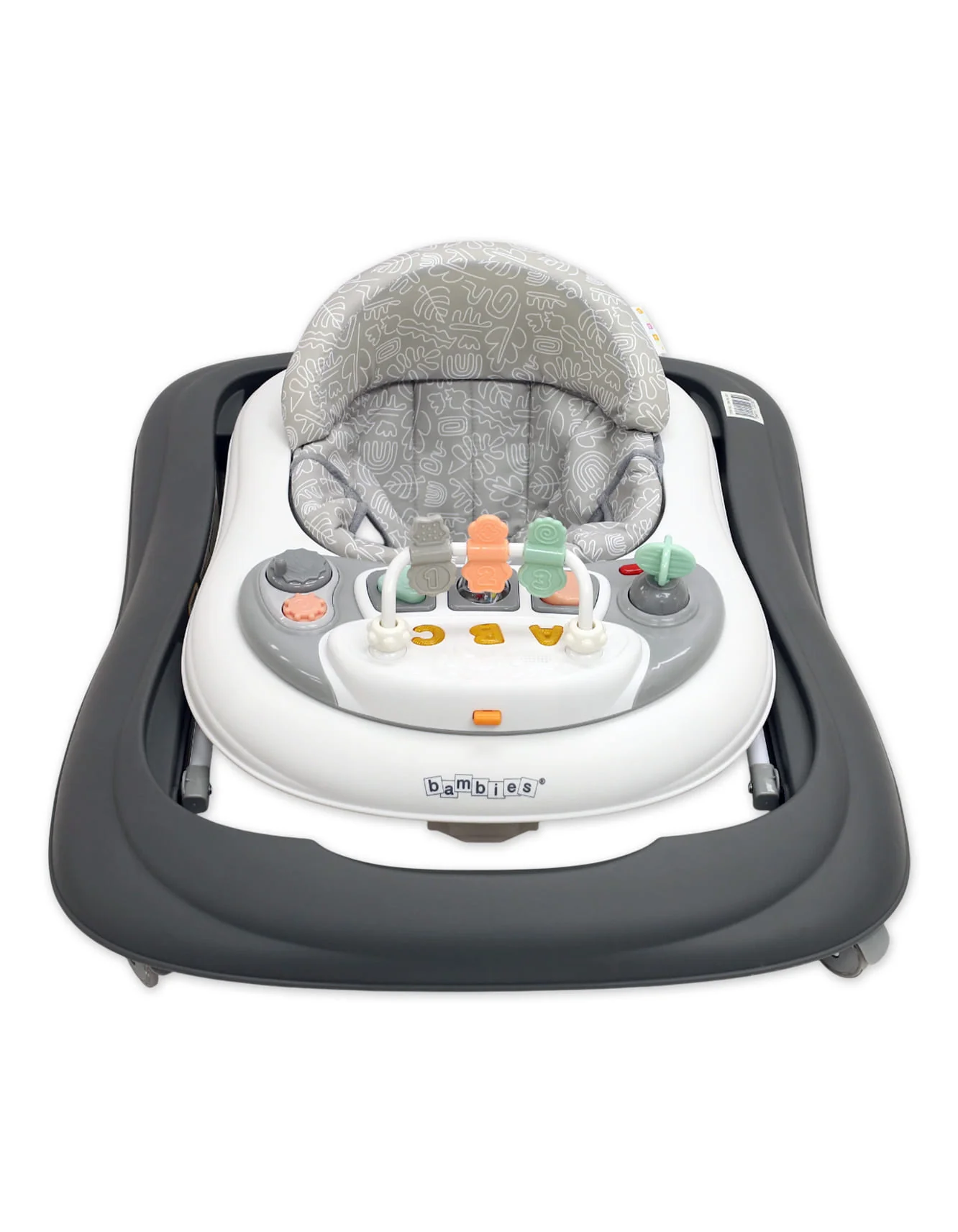 Zubaida's Bambies® 2-in-1 Baby Walker with Detachable Activity Tray - Image 6