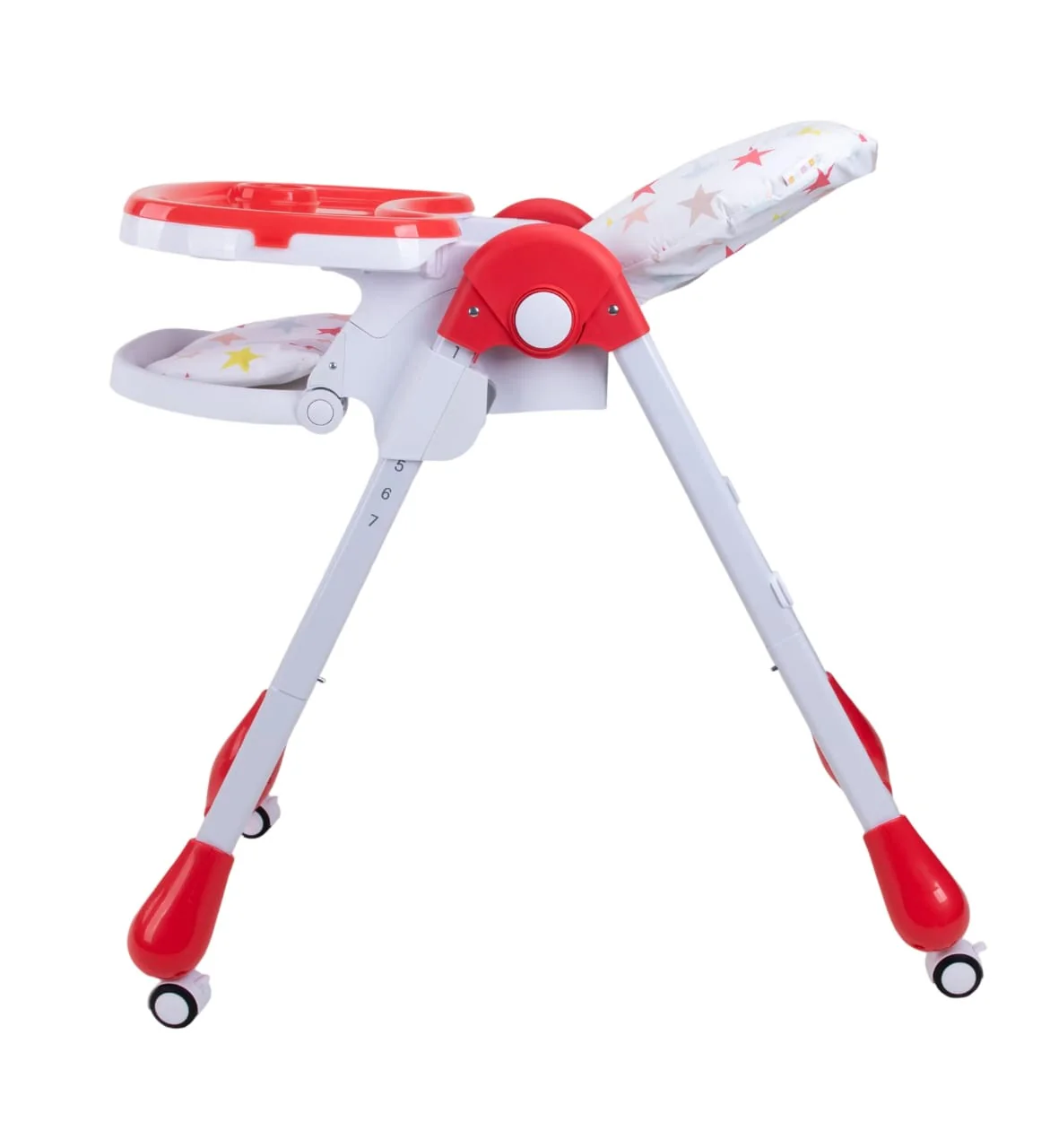 Bambies Baby High Chair Premium Comfort Easy Fold Multi-Functional Adjustable at Zubaidas - Image 4