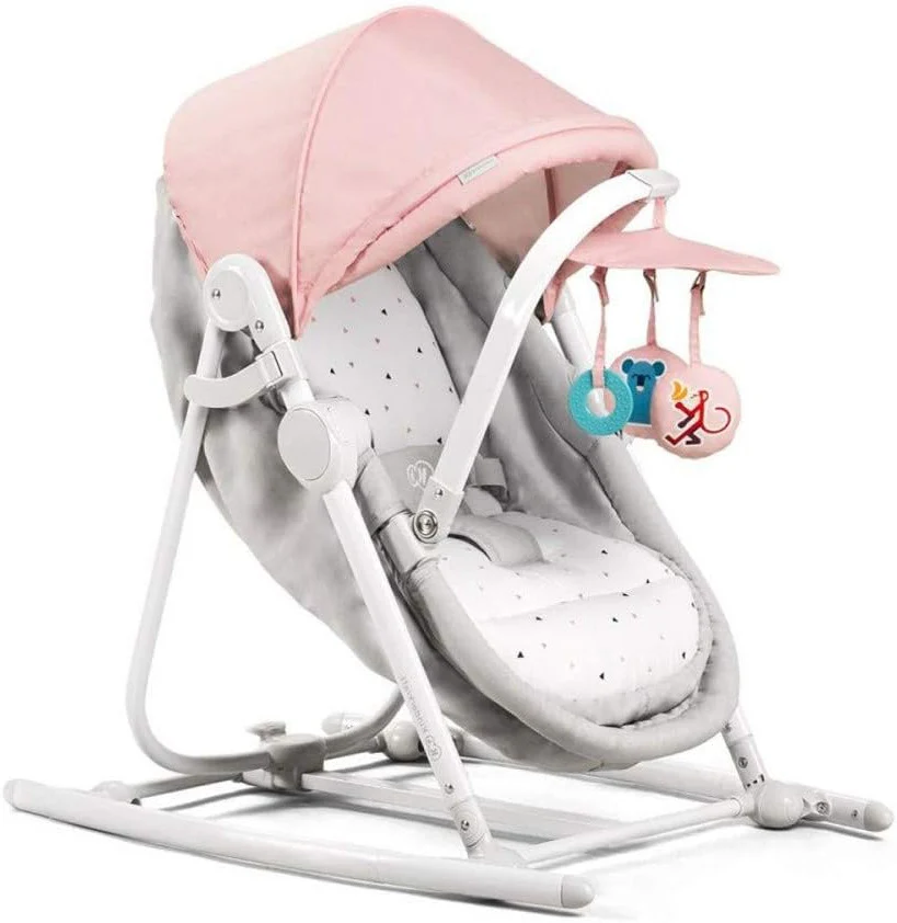 Bambies® Convertible Bassinet Cradle Rocker and Chair Pink at Zubaidas Official™ Pakistan - Image 4