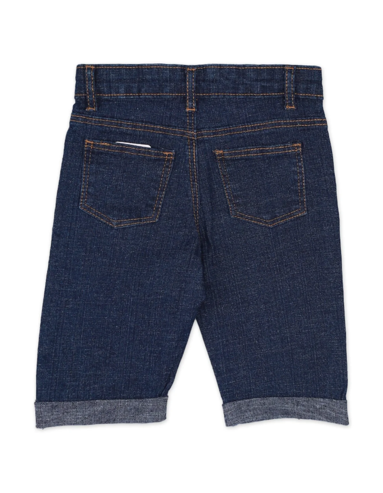 Zubaida's Bermuda Denim Shorts for Boys - Dark Blue - Image 2