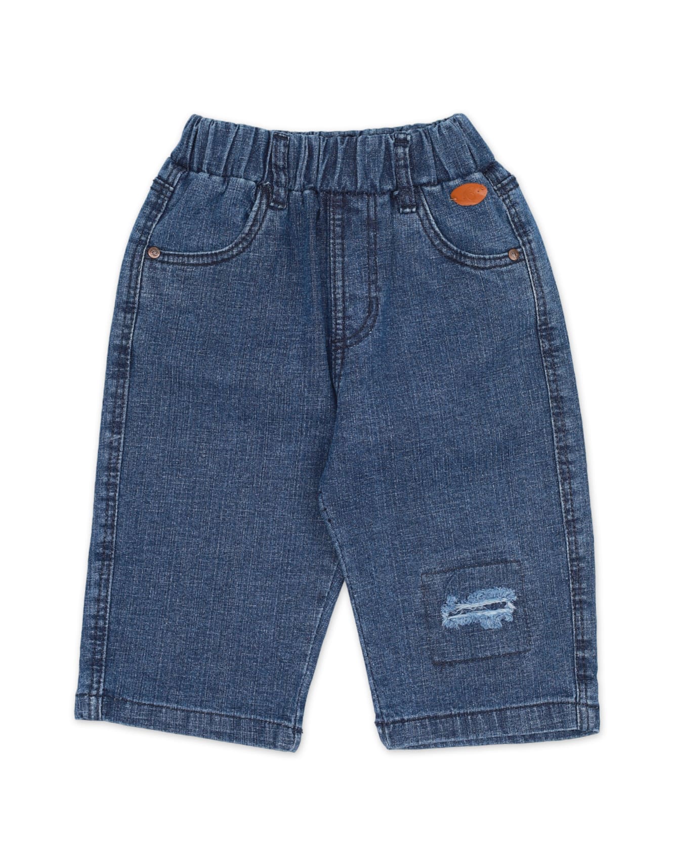 Zubaida's Bermuda Shorts Denim Grinding Sulphur