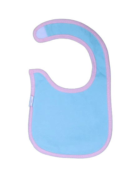 Zubaida's Bib Blue & Pink Stripes Theme - Image 2