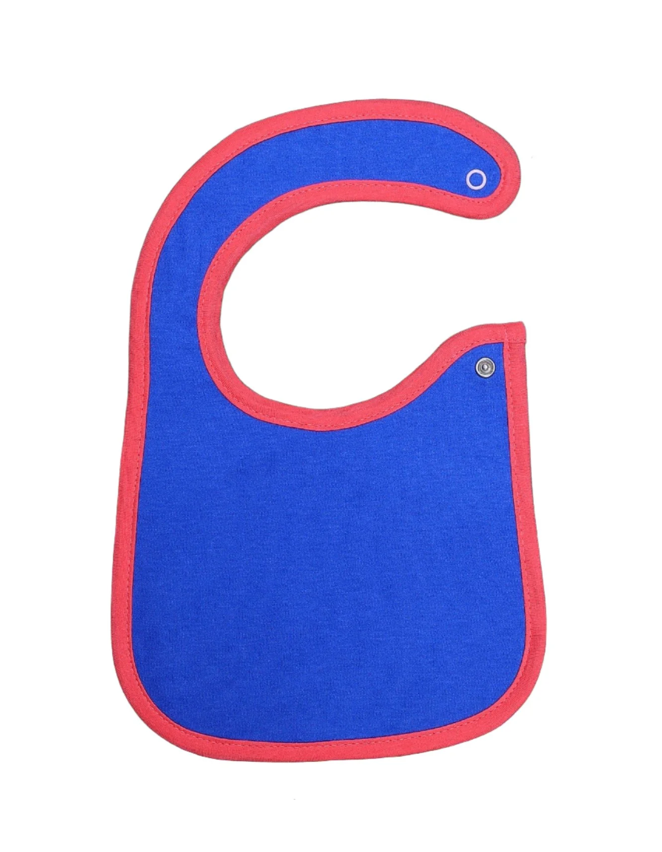 Zubaida's Bib Blue & Red