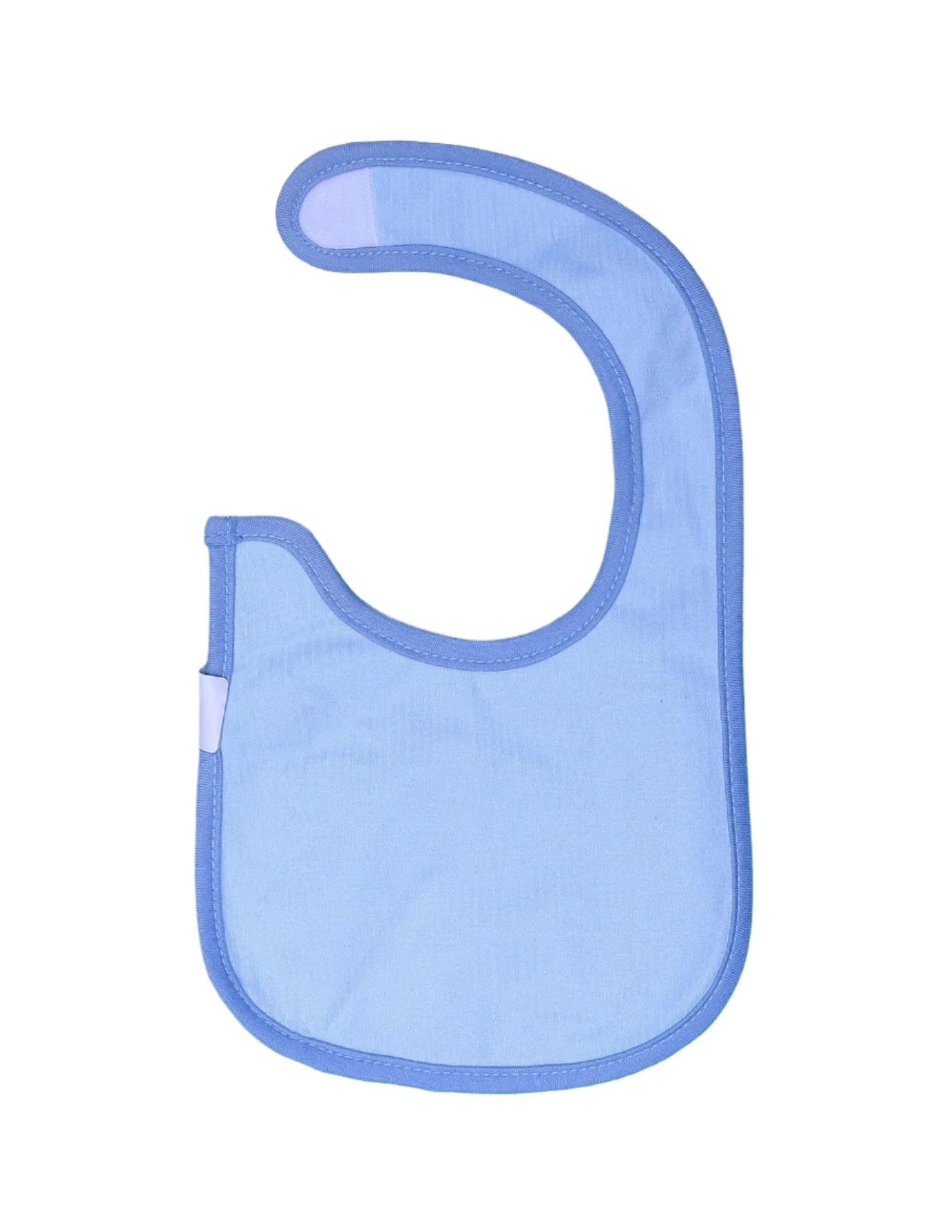 Zubaida's Bib Blue with Embriodered Giraffe - Image 2
