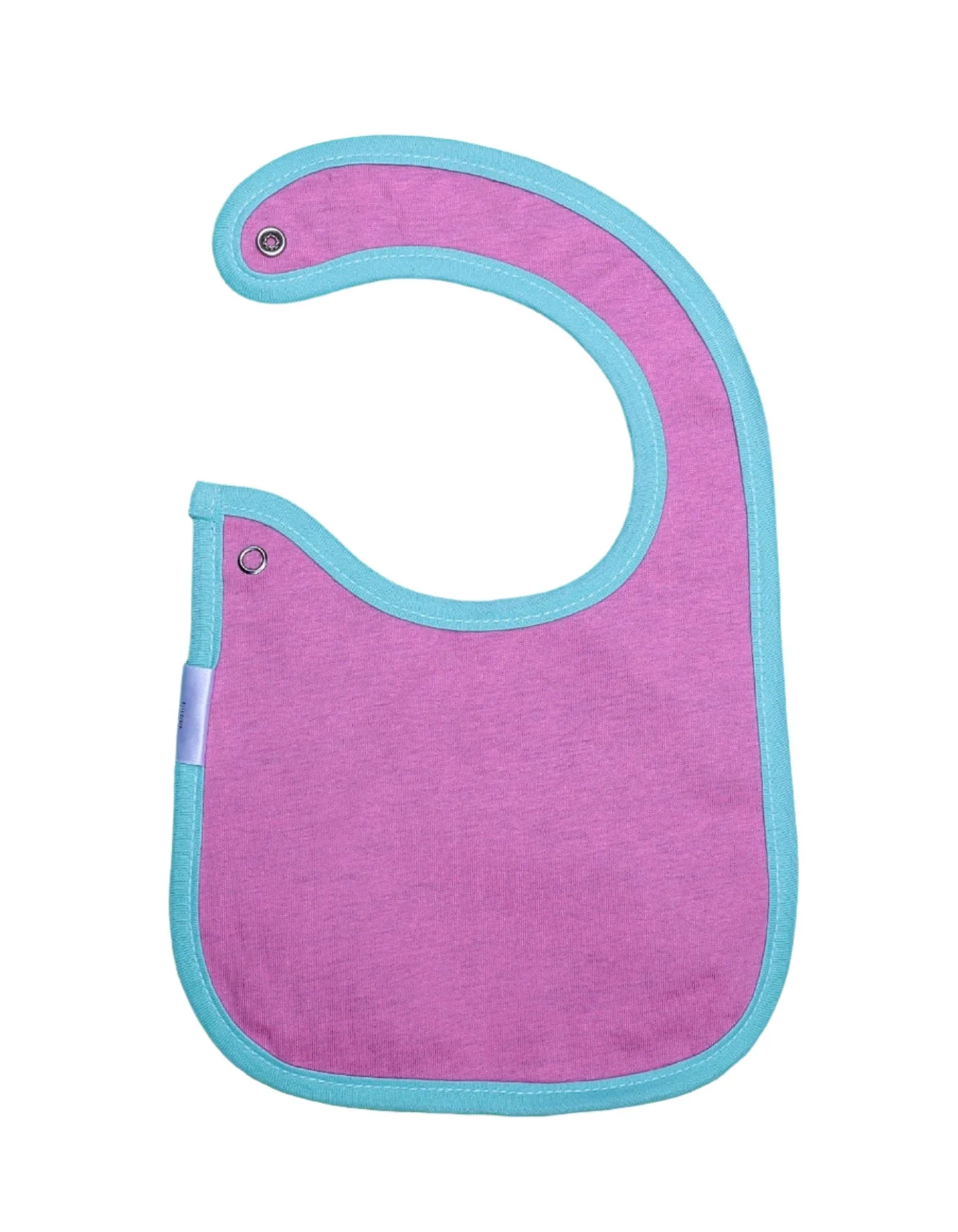 Zubaida's Bib Blue with Turquoise Border - Image 2