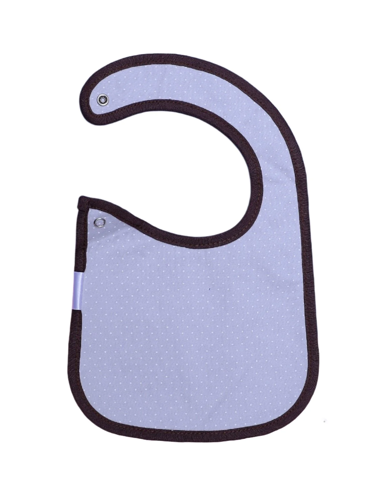 Zubaida's Bib Brown with Cheetah Print - Image 2
