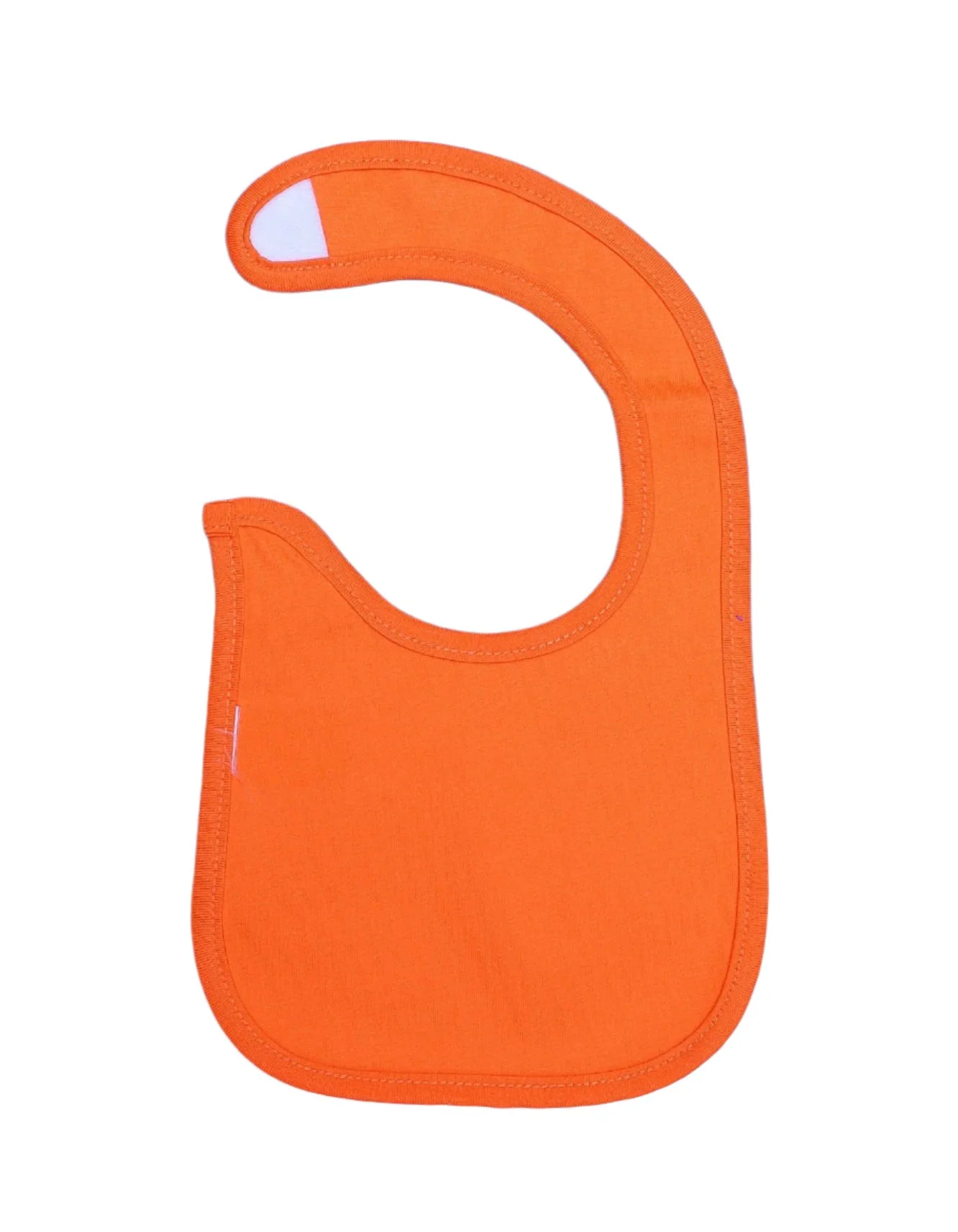 Zubaida's Bib Dog And Boat Orange Border - Image 2