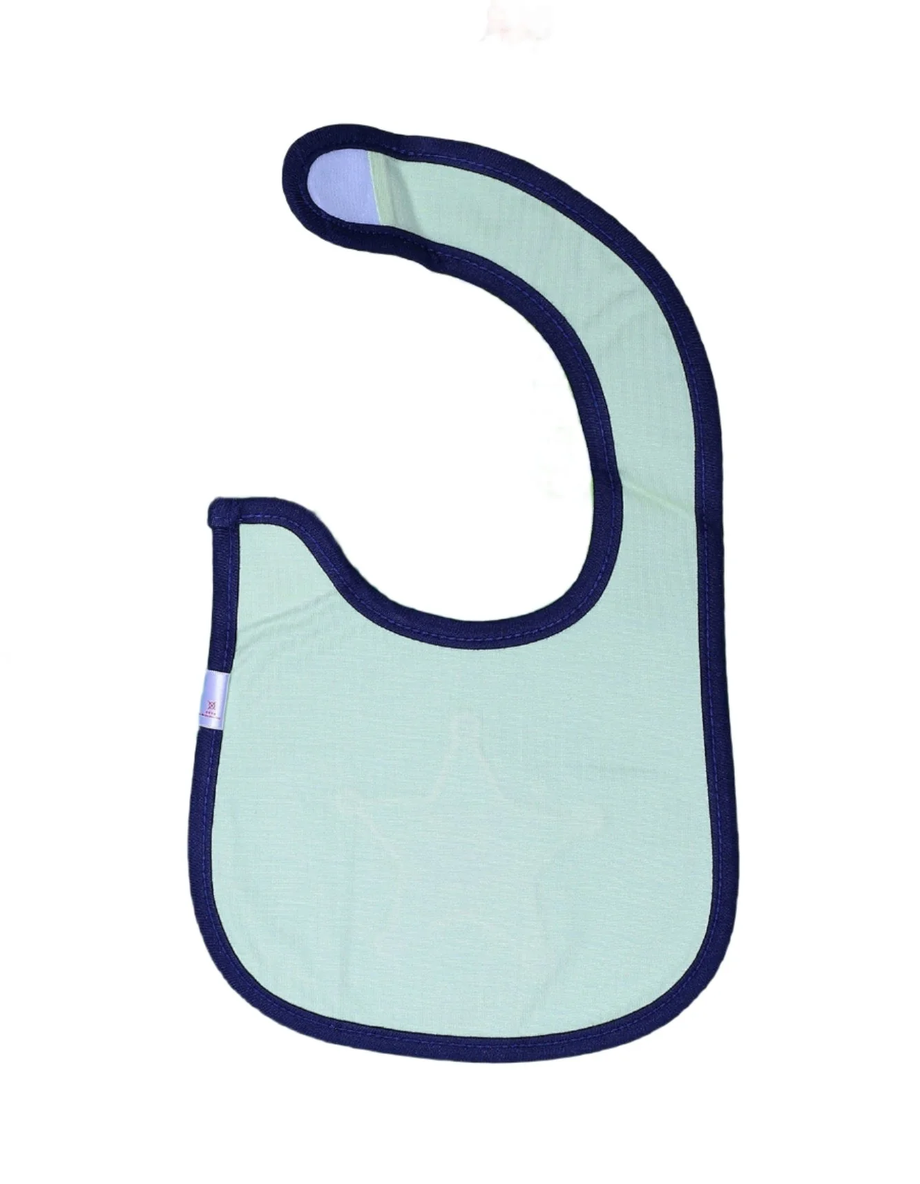 Zubaida's Bib Green with Embroidered Star - Image 2