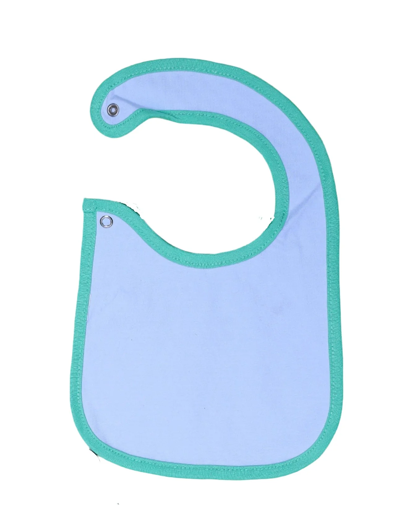 Zubaida's Bib Light Green Stripes - Image 2