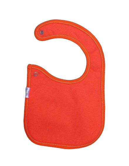 Zubaida's Bib Light Pink & Orange - Image 2
