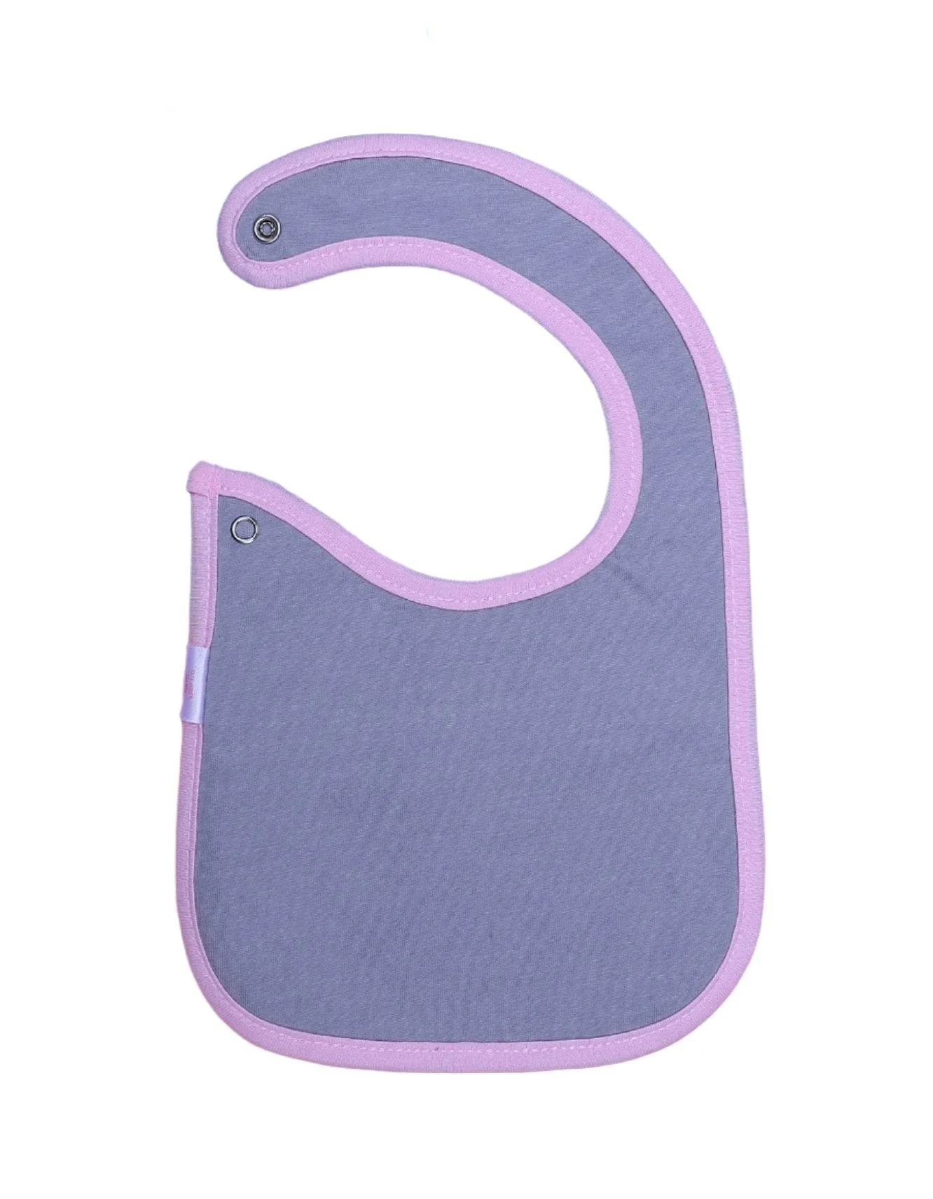 Zubaida's Bib Monkey and Giraffe Light Pink Border - Image 2