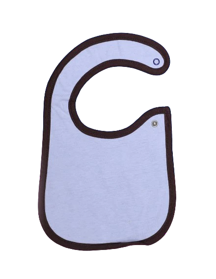 Zubaida's Bib Off White & Brown