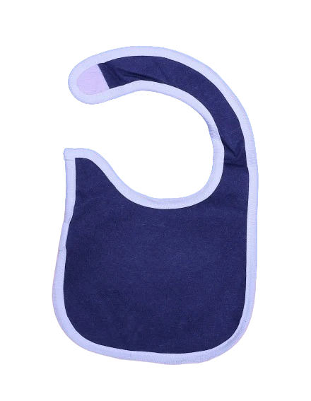 Zubaida's Bib Orange & Blue - Image 2