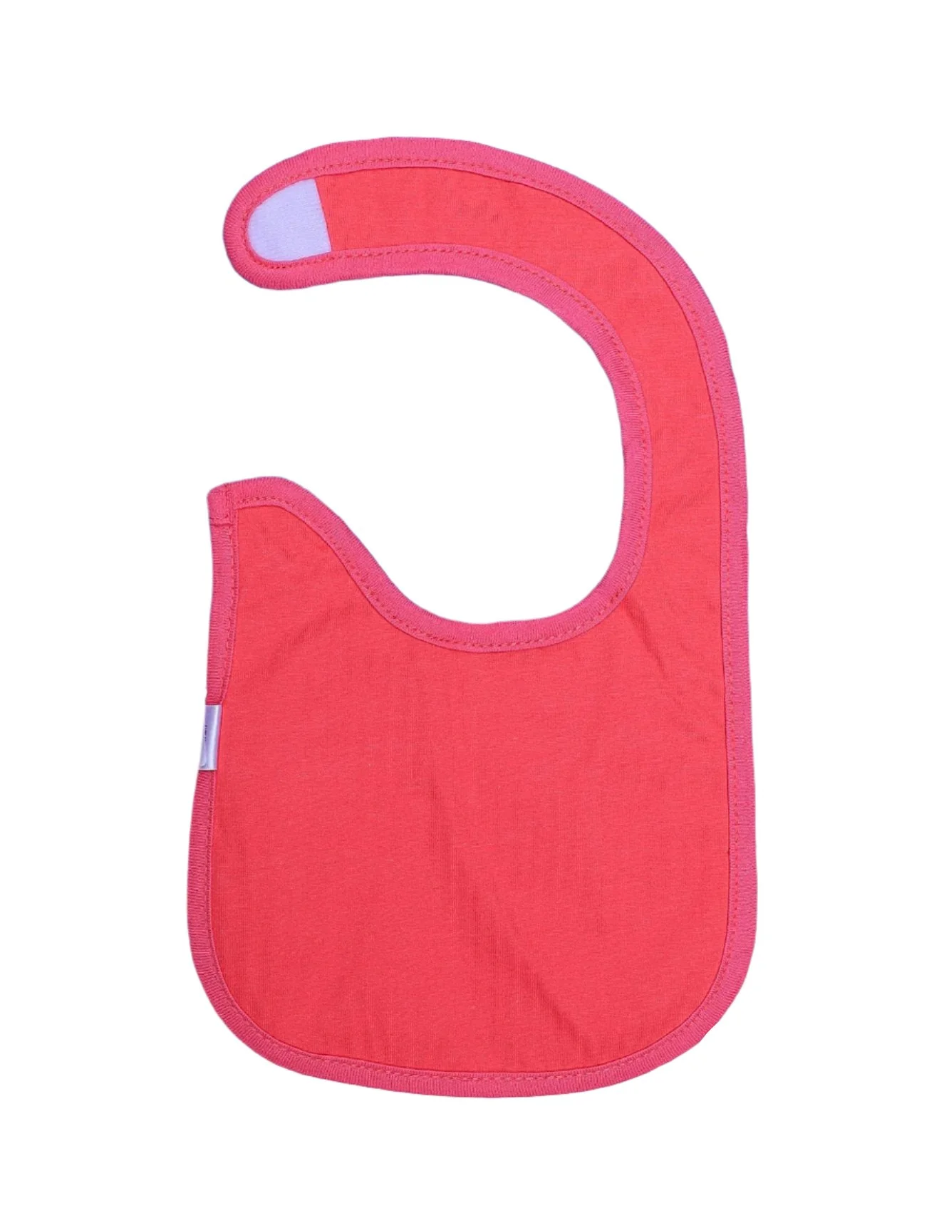 Zubaida's Bib Orange & Pink - Image 2