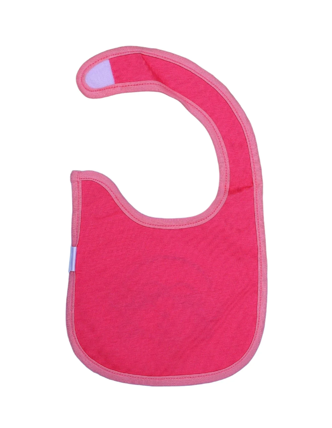 Zubaida's Bib Orange with Embriodered Monkey - Image 2