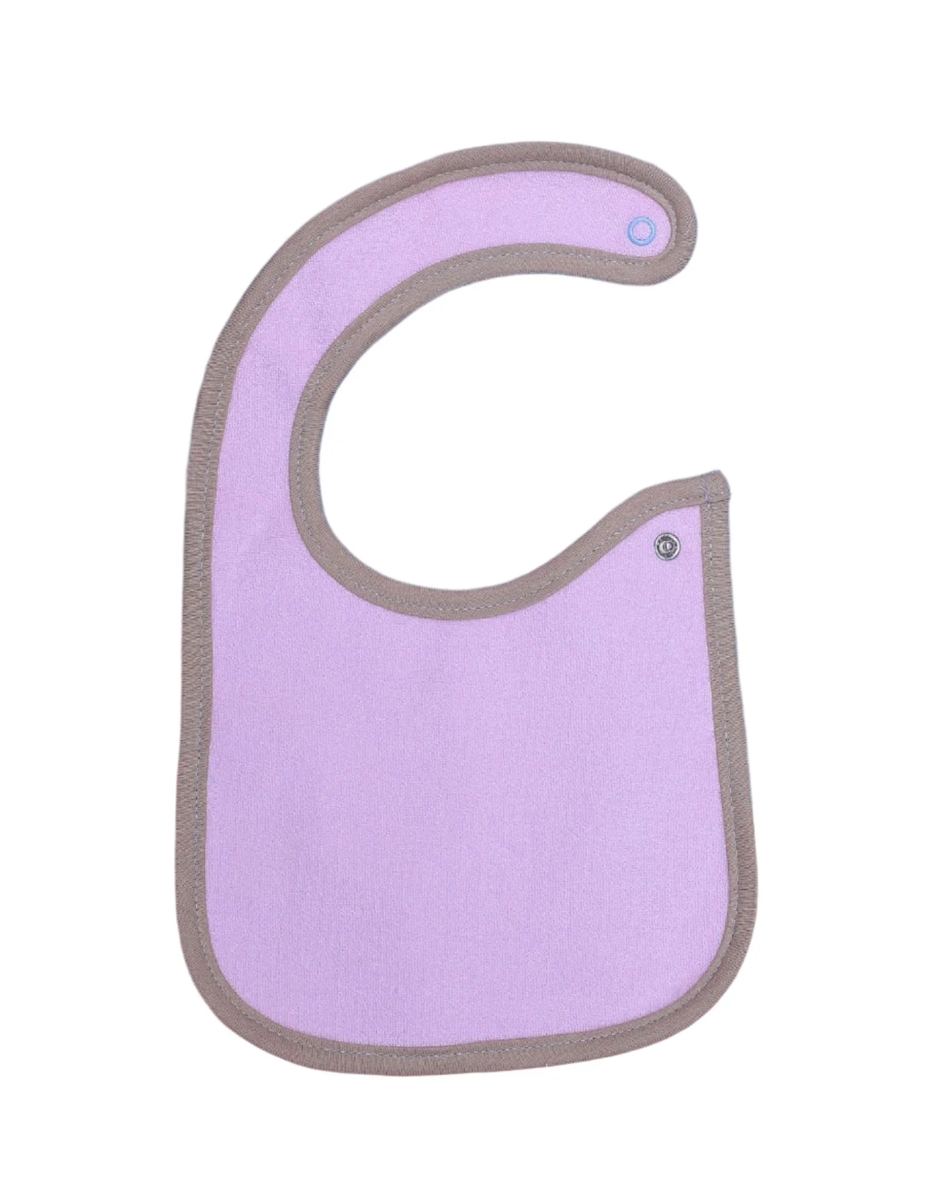 Zubaida's Bib Pink & Gray