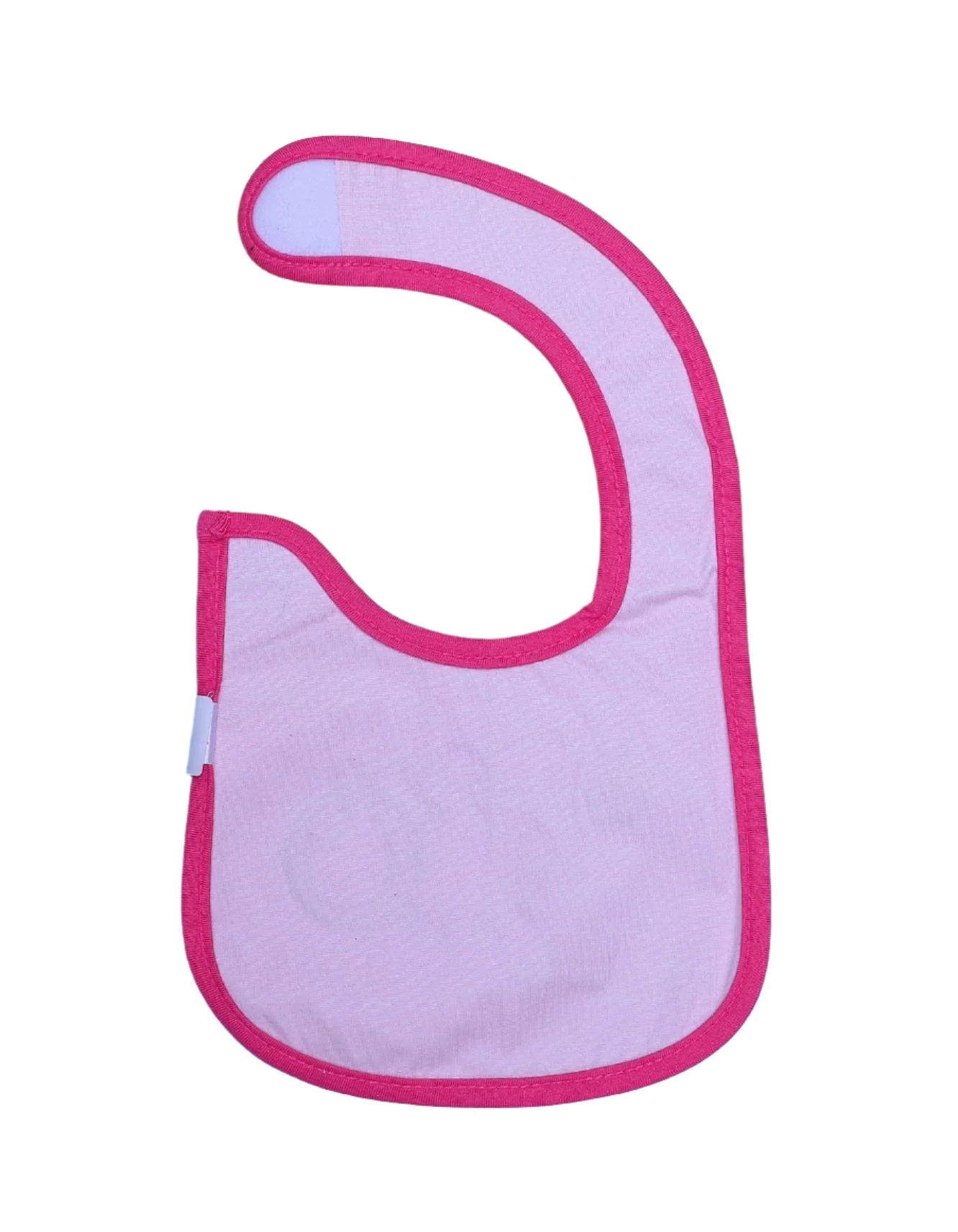 Zubaida's Bib Pink with Embroidered Bee - Image 2