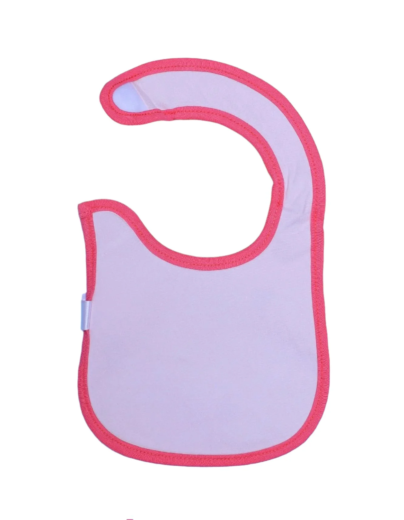Zubaida's Bib White & Blue with Animals Theme - Image 2