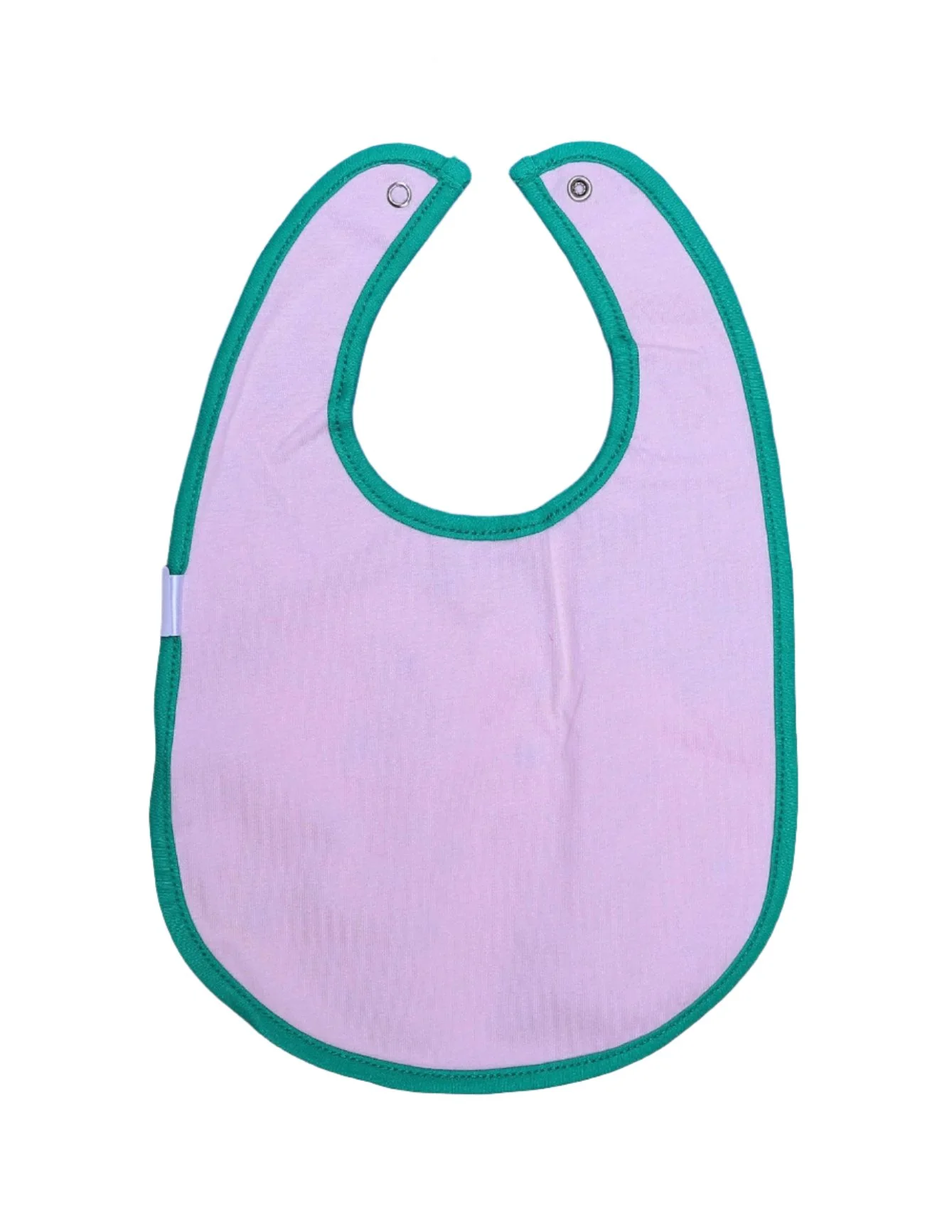 Zubaida's Bib White & Green with Polka Dots - Image 2