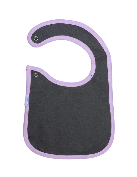 Zubaida's Bib White & Pink - Image 2