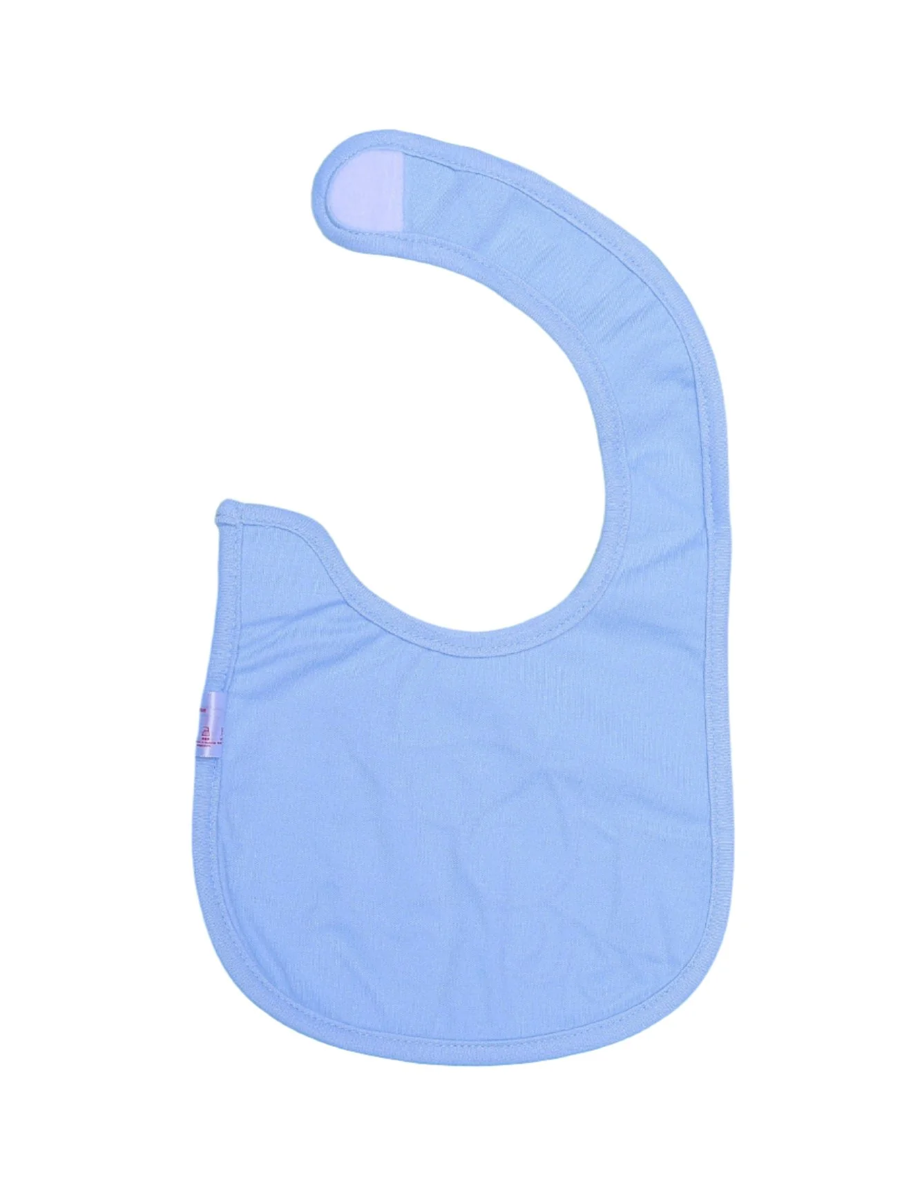 Zubaida's Bib White with Blue Embriodered Puppy - Image 2