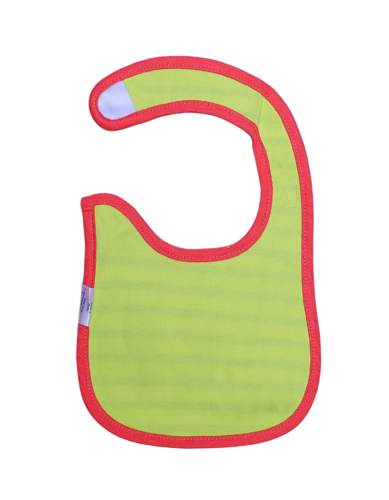 Zubaida's Bib White with Navy Stripes - Image 2