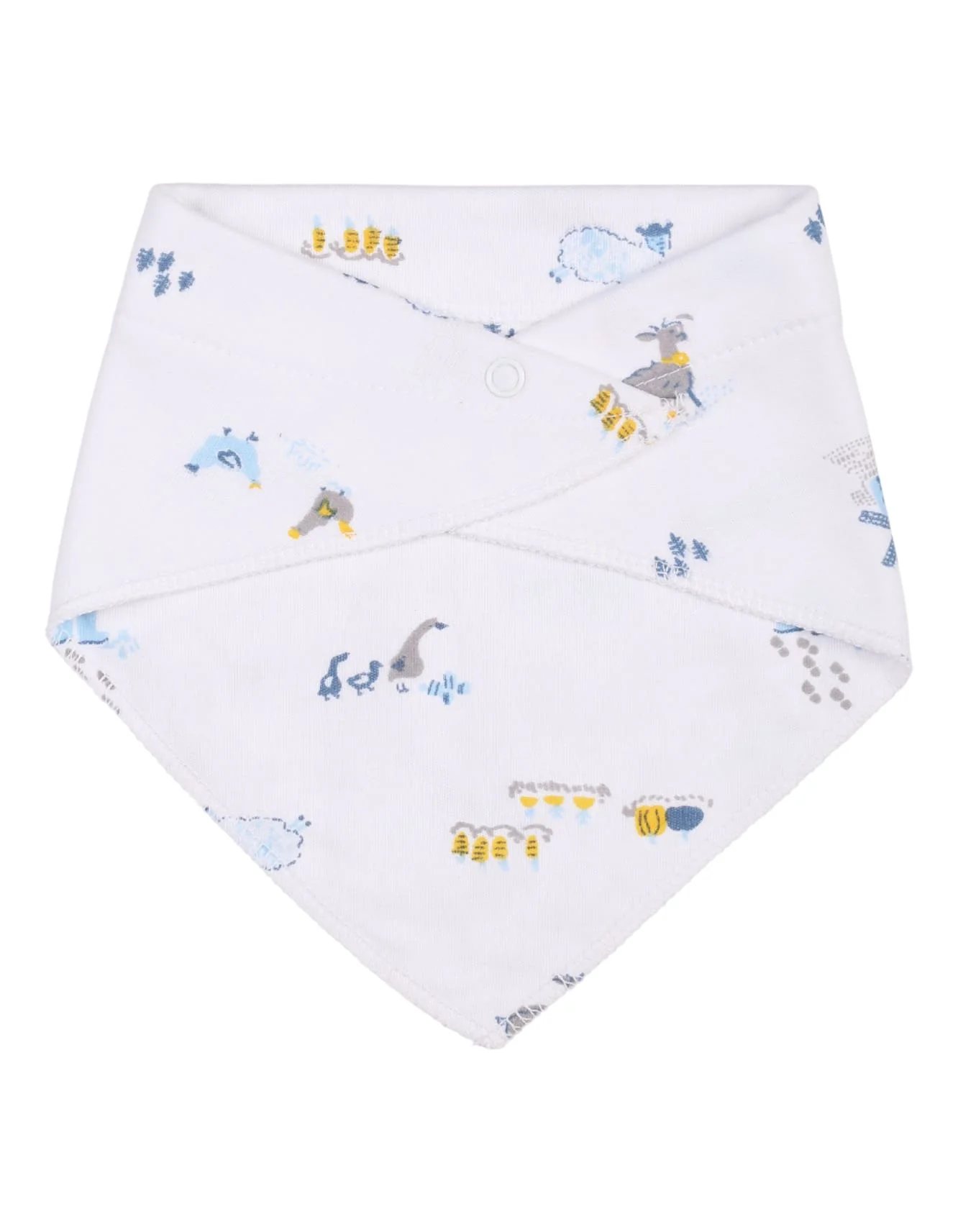Baby Boy Bibs Bambies® Pack of 3 Farmlands at Zubaidas Official™ Pakistan - Image 3