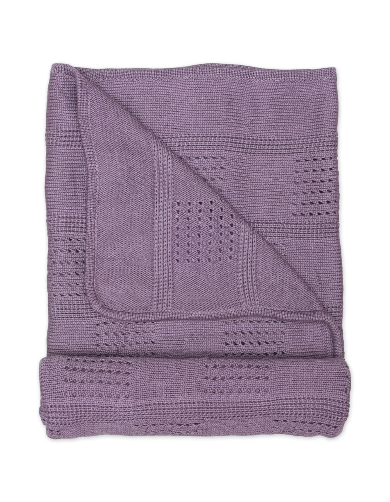 Multi-Purpose Woolen Baby Blanket Lavender at Zubaidas Official™ Pakistan