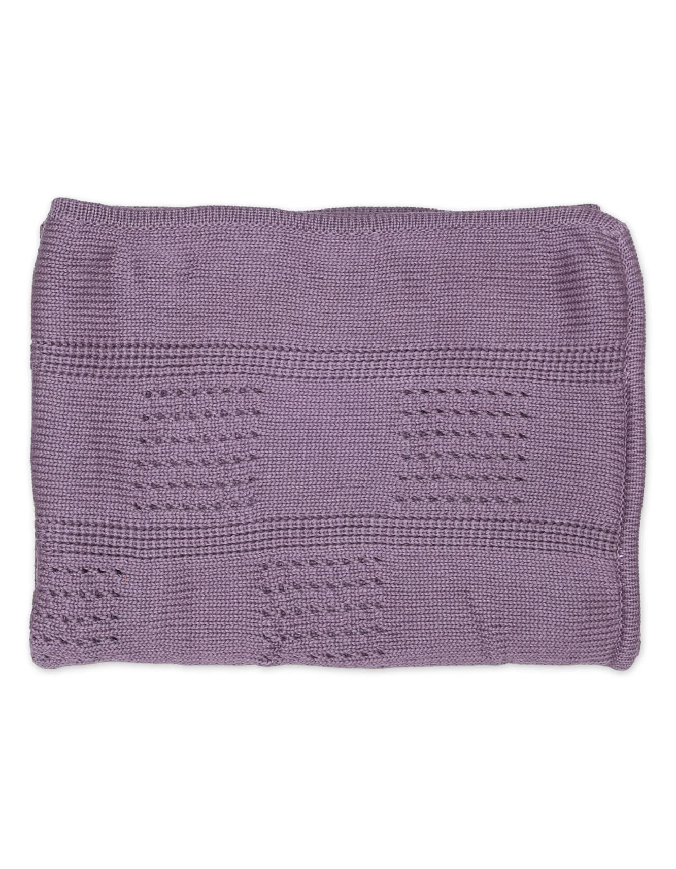 Multi-Purpose Woolen Baby Blanket Lavender at Zubaidas Official™ Pakistan - Image 2
