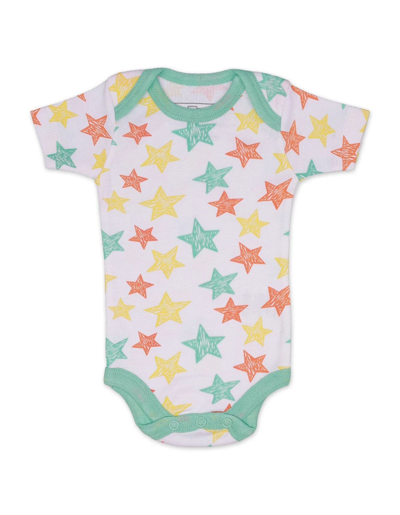 Zubaida's Body Suit Set Night Stars Theme Unisex - Pack of 3 - Image 2