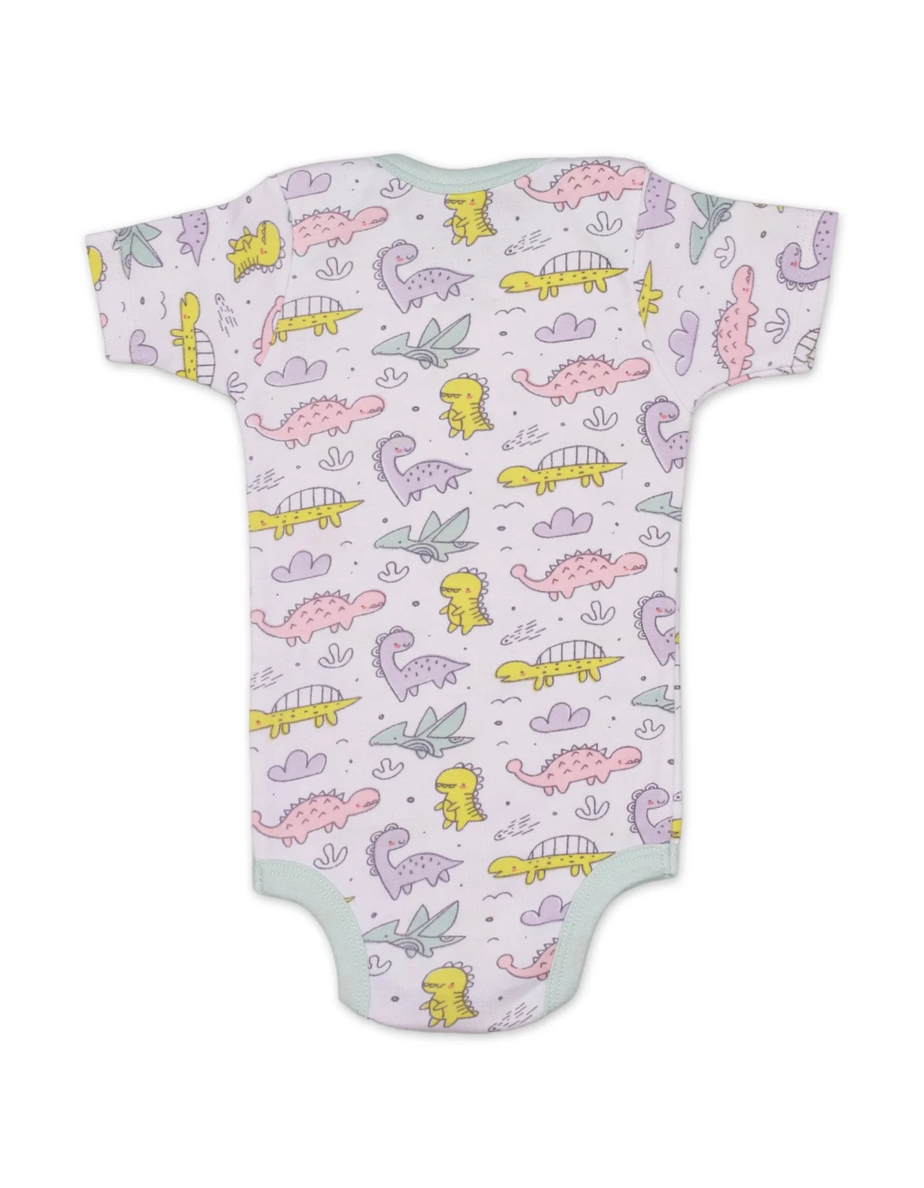 Zubaida's Body Suit Set with Dino World Theme for Unisex- Pack of 3 - Image 3