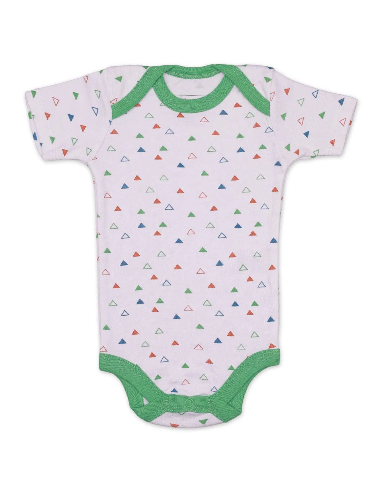 Zubaida's Body Suit Set with Green Dinos Theme for Boys - Pack of 3 - Image 4