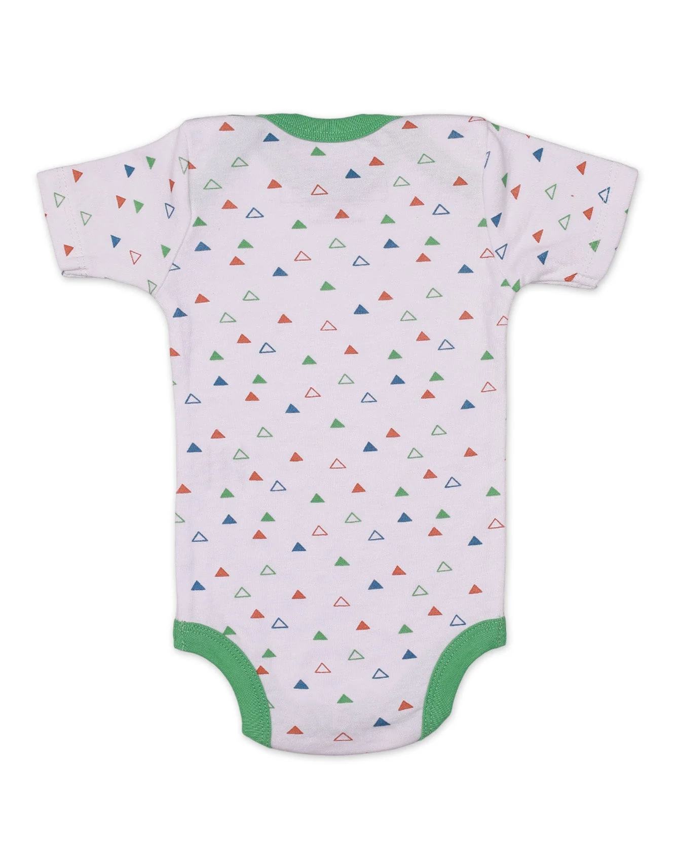 Zubaida's Body Suit Set with Green Dinos Theme for Boys - Pack of 3 - Image 5