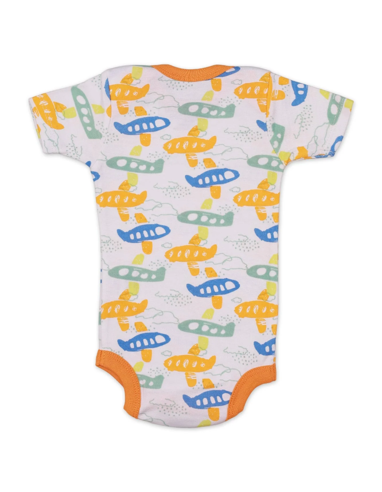 Zubaida's Body Suit Set with Pilot Theme for Boys- Pack of 3 - Image 5