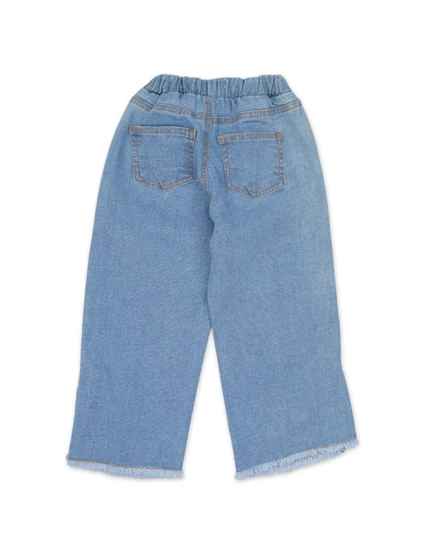 Zubaida's Bootcut Denim Pants for Girls - Image 2