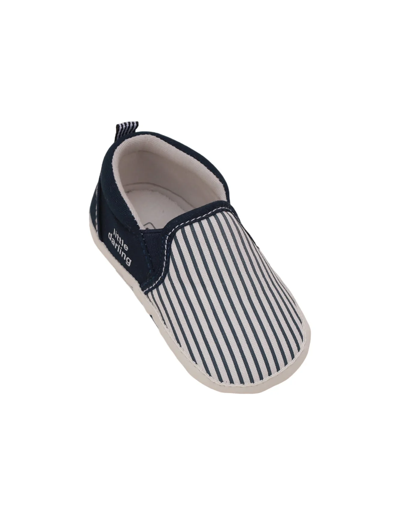 Booties Blue with Stripes for Boys - Image 3