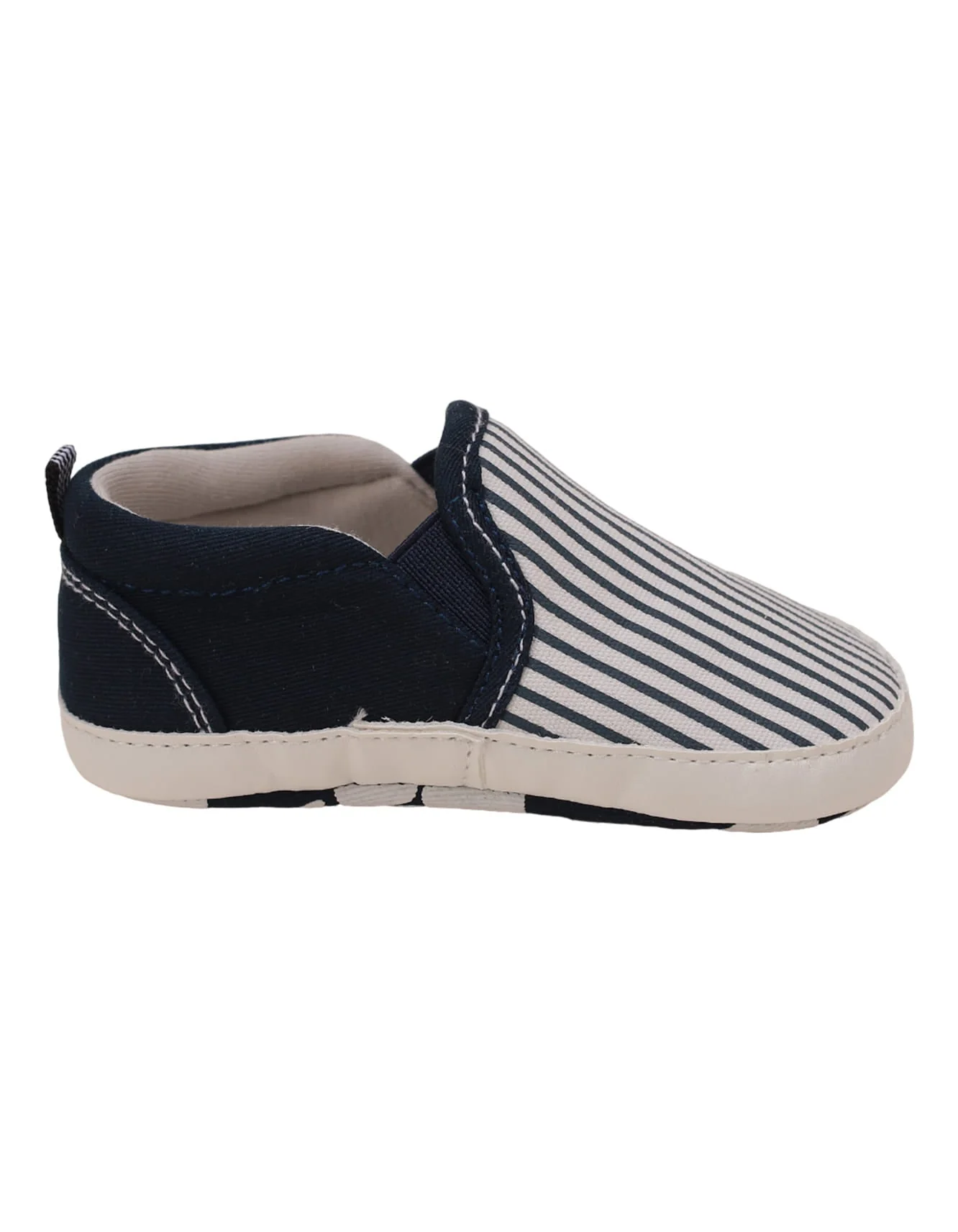 Booties Blue with Stripes for Boys - Image 4
