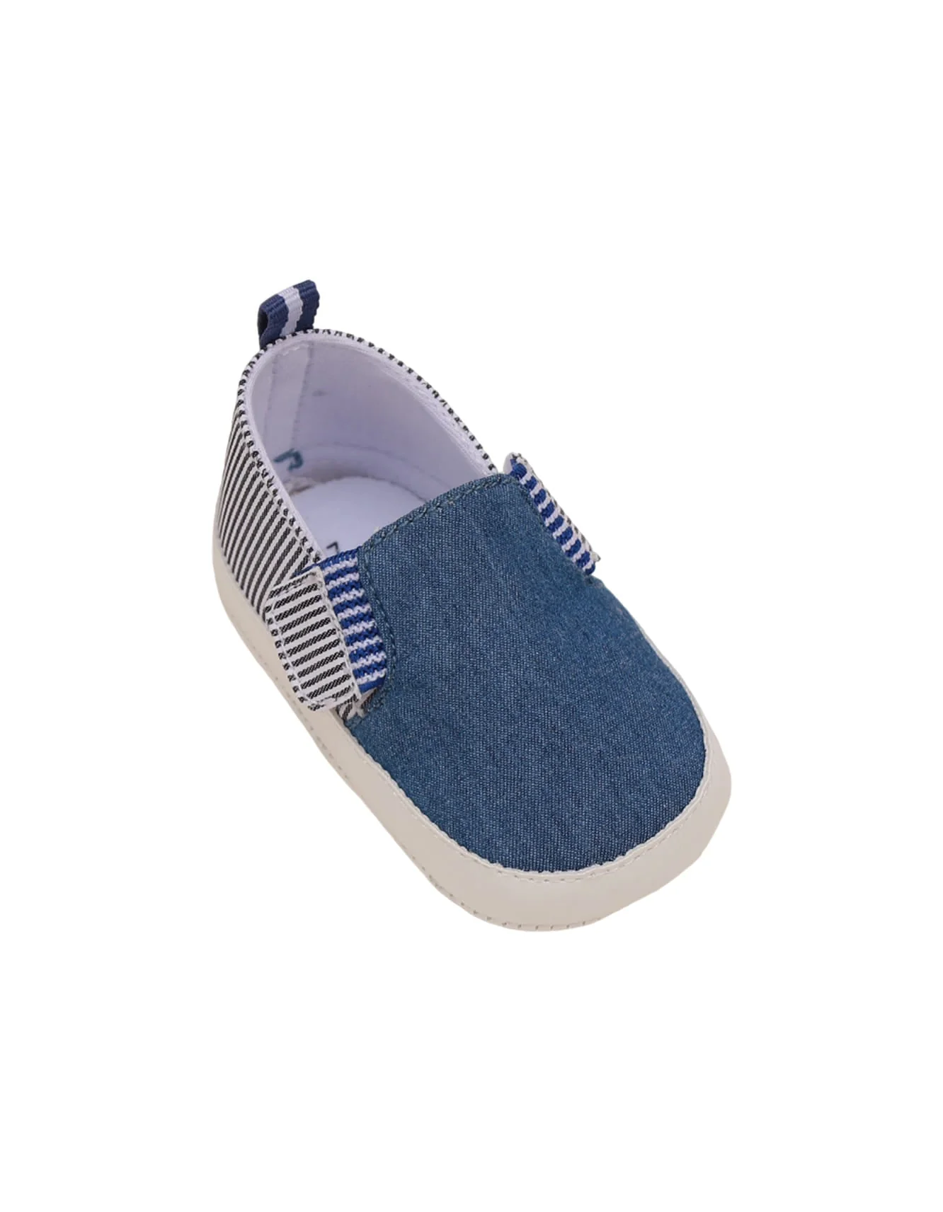 Booties Denim with Stripes for Boys - Image 3